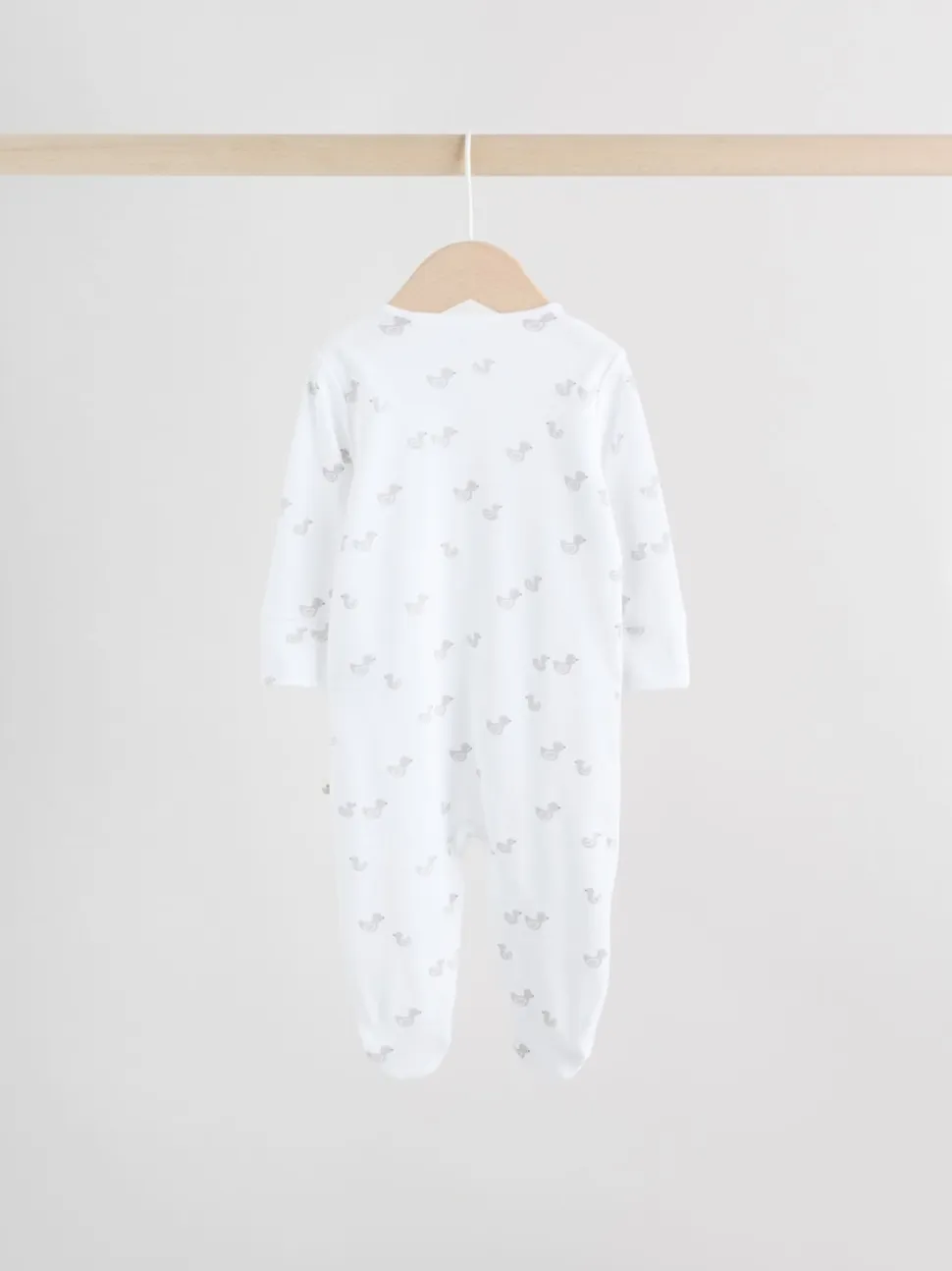 Gris - Lot de 3 dors-bien bébé zippés (0-2ans)