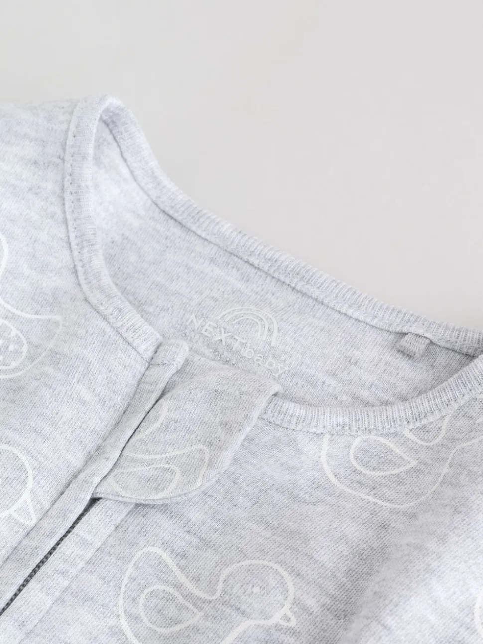 Gris - Lot de 3 dors-bien bébé zippés (0-2ans)