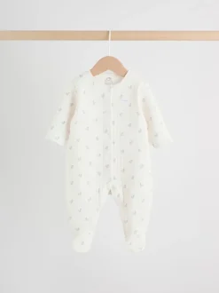 Gris - Lot de 2 dors-bien matelassés bébé