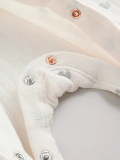 Gris - Lot de 2 dors-bien matelassés bébé