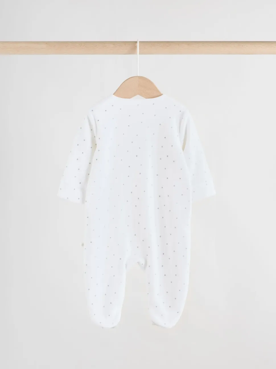 Gris - Lot de 2 dors-bien zippés en velours pour bébé (0-2ans)