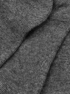 Gris - Lot de 3 paires de chaussettes montantes High School en coton