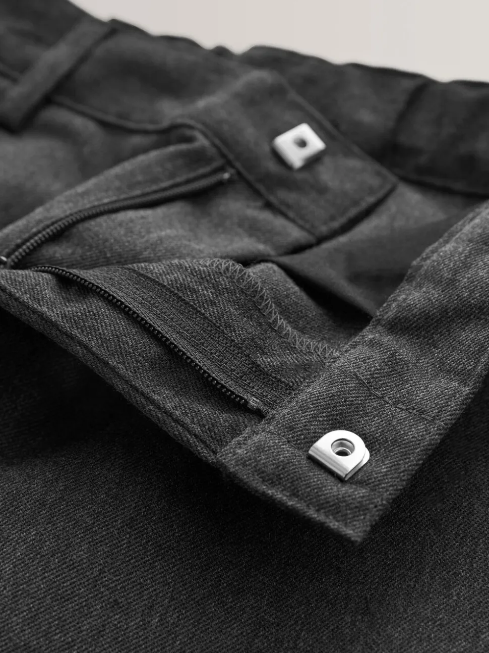 Gris - Lot de 2 Pantalons d’école Coupe standard (3-17ans)