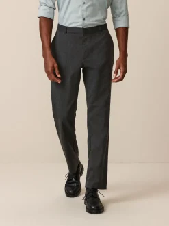 Gris - Lot de 2 pantalons intelligents unis sur le devant