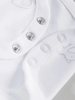 Gris - Lot de bodys à manches courtes pour bébé 5