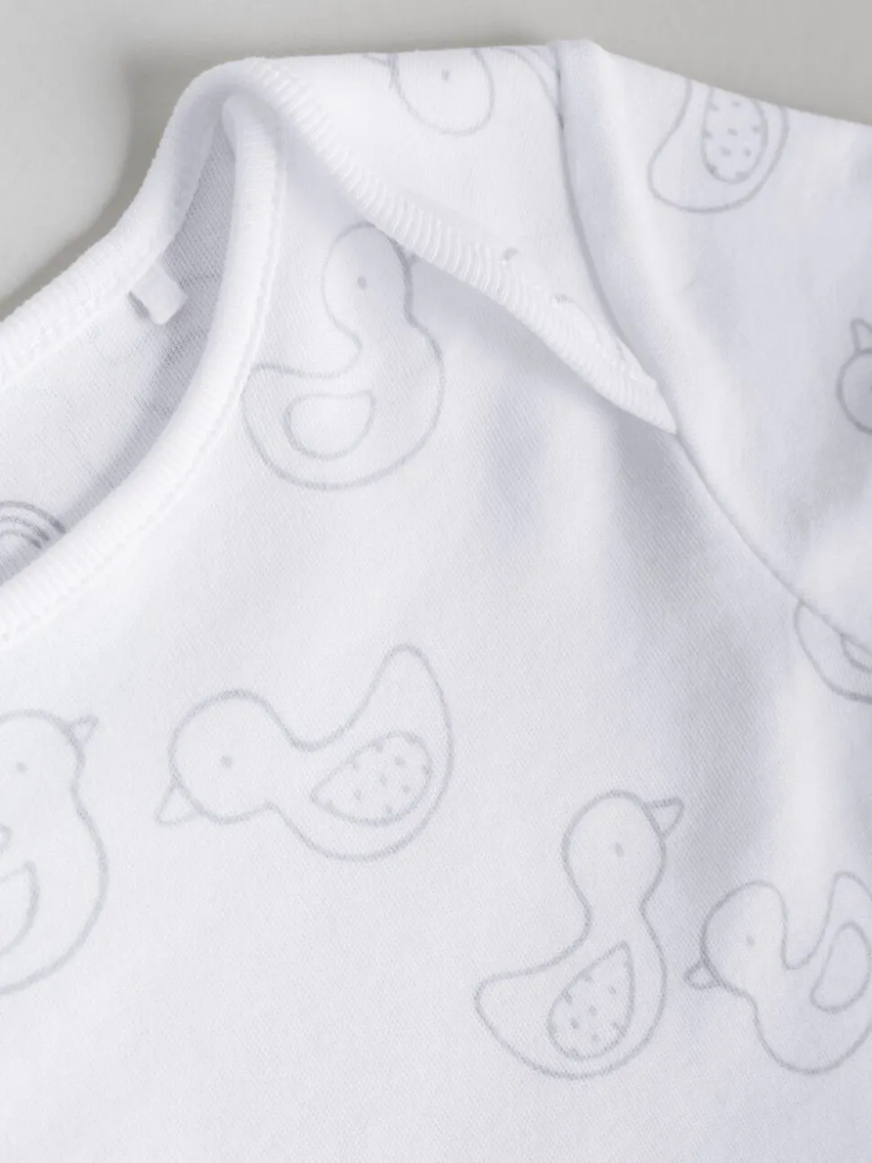 Gris - Lot de bodys à manches courtes pour bébé 5