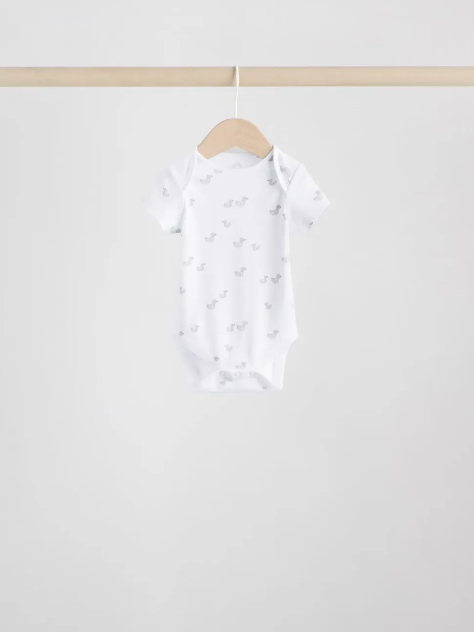 Gris - Lot de bodys à manches courtes pour bébé 5