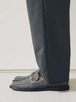 Gris - Mocassins à bout rond avec quincaillerie Forever Comfort®