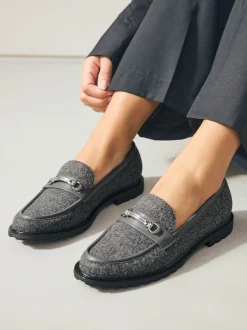 Gris - Mocassins à bout rond avec quincaillerie Forever Comfort®