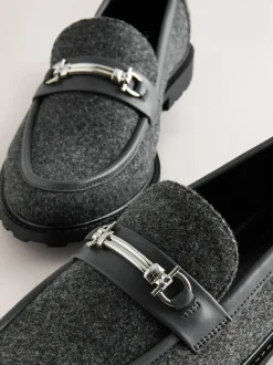 Gris - Mocassins à bout rond avec quincaillerie Forever Comfort®