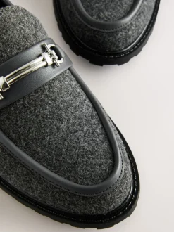 Gris - Mocassins à bout rond avec quincaillerie Forever Comfort®