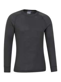 Gris - Mountain Warehouse Haut thermique Talus homme à col rond