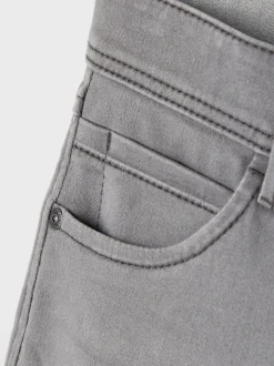 Gris - Name It Jean slim garçon