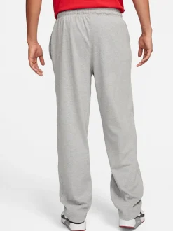 Gris - Nike Vêtements de sport Club Knit Open Hem 100% Cotton Joggers