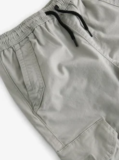 Gris - Pantalon cargo (3-16ans)