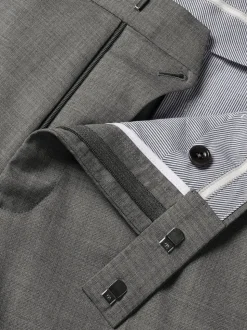 Gris - Pantalon Charles Tyrwhitt slim en peau de requin