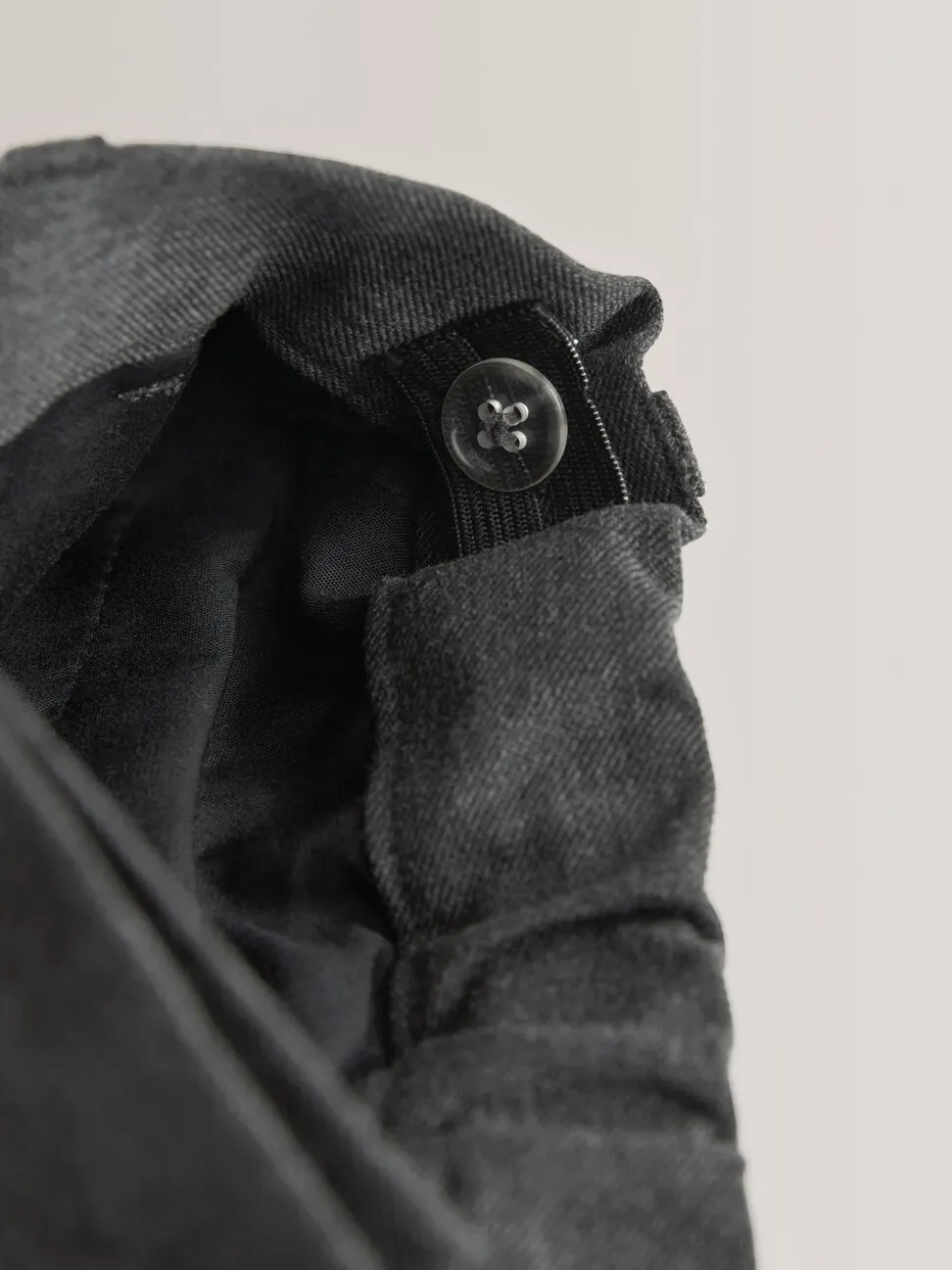 Gris - Pantalon habillé à l’école (3-17ans)