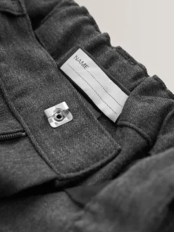 Gris - Pantalon scolaire à plis (3-17ans)