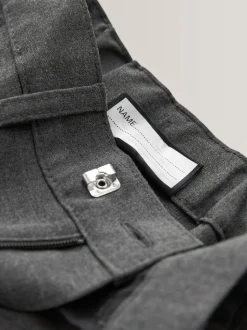 Gris - Pantalon skinny extensible pour l'école (3-17ans)