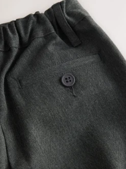 Gris - Pantalons d’école à taille standard coupe standard (3-17ans)