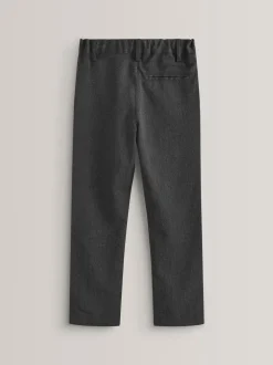 Gris - Pantalons d’école Coupe droite (3-17ans)