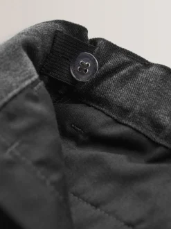 Gris - Pantalons d’école Coupe droite (3-17ans)