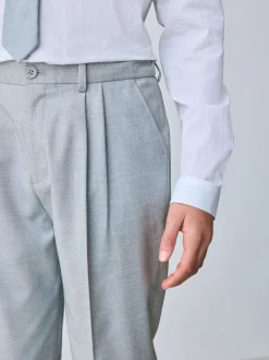 Gris - Pantalons de costume Baker By Ted Baker