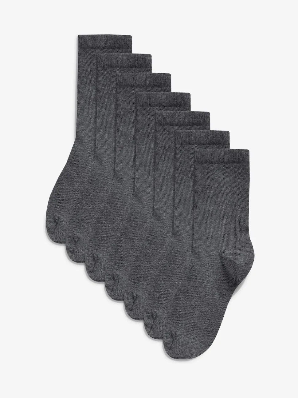 Gris - 7{Paquet de chaussettes en coton riche