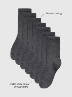 Gris - 7{Paquet de chaussettes en coton riche