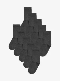 Gris - 10{Paquet de chaussettes en coton riche