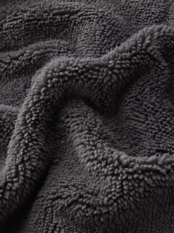 Gris - Peignoirs en laine polaire (1.5-16ans)