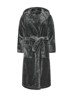 Gris - PixieGirl Petite Peignoir à capuche super Luxe