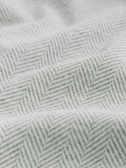 Gris - Polo Heritage brossé à motif