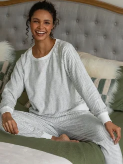 Gris - Pour Moi Ensemble pyjama confortable en polaire et Sweat-shirt de jogging