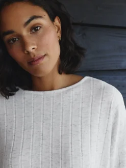 Gris - Pyjama confortable à manches longues