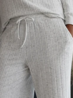 Gris - Pyjama confortable à manches longues