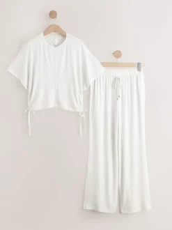 Gris - Pyjamas Manche courte confortable