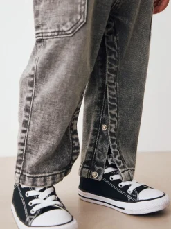 Gris - Salopette en denim (3mths-7yrs)