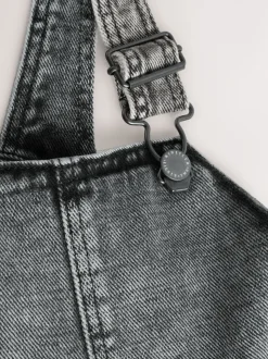 Gris - Salopette en denim (3mths-7yrs)