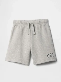 Gris - Short de jogging Gap Pull On Logo (6 mois-5 ans)