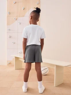 Gris - Shorts de sport (3-16ans)