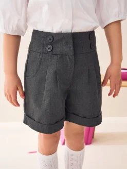 Gris - Shorts pour l'école (3-16ans)
