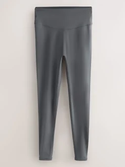 Gris - soi-même. Legging taille haute