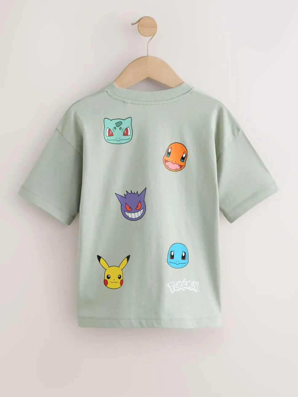 Gris - T-shirt Pokemon imprimé dos multicolore (4-14ans)