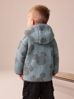 Gris - Veste à capuche zippée en polaire Mickey Mouse (3mois8ans)