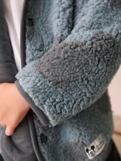 Gris - Veste à capuche zippée en polaire Mickey Mouse (3mois8ans)
