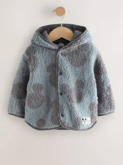 Gris - Veste à capuche zippée en polaire Mickey Mouse (3mois8ans)