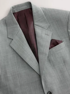 Gris - Vestes de Costume Nova Fides Signatures Coupe classique en laine italienne 100%