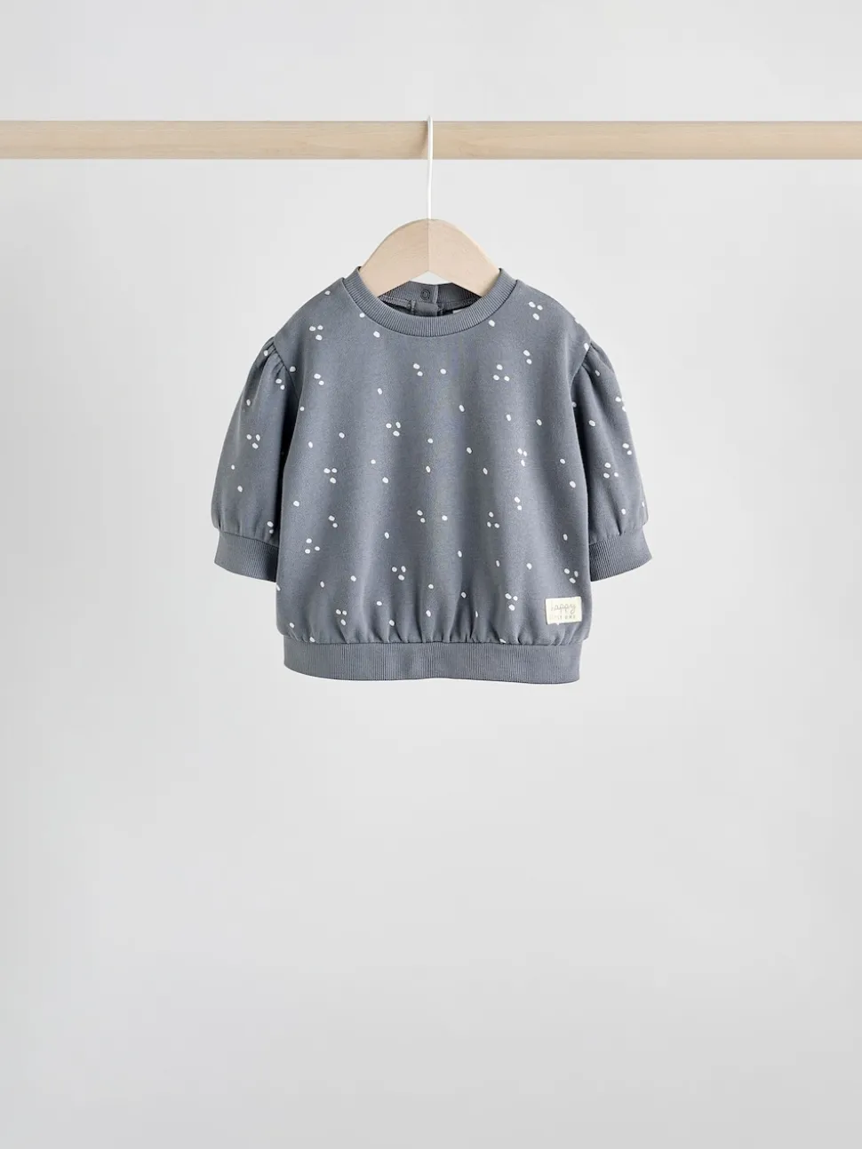 Gris anthracite & Crème - Ensemble 6 pièces pour bébé sweat et jogging (0mois2ans)