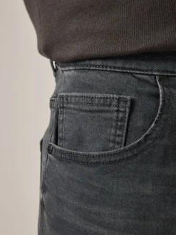 Gris anthracite - Lit 1 place - Coupe ajustée Classic Jeans extensibles